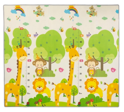  chipolino dkz1515jung covoraș de joacă "jungle" (142x142 cm)