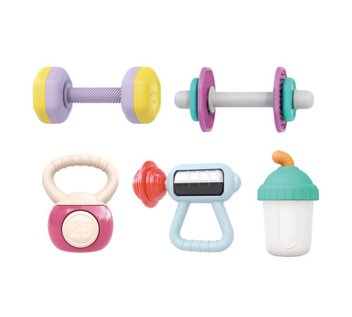 hola toys he7900 Набор прорезывателей  "Спорт" (5 шт.)