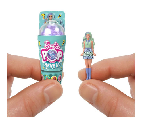 barbie jcr22 păpușă surpriză "mini barbieland pop reveal" bubble-tees