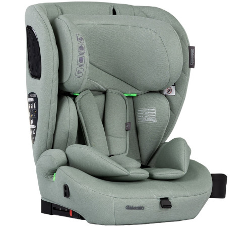  chipolino stktycis254ba scaun auto "i-size isofix tycoon ico" (76-150 cm) verde