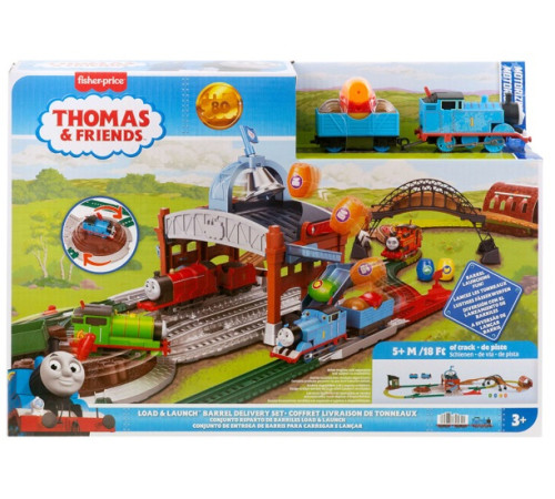 thomas and friends jdf26 ​Игровой набор "Приключения с бочками"