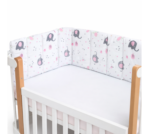  veres 154.01.22 bara de protecție din 3 piese "elefant roz"