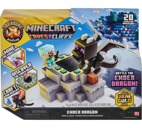 Детский магазин в Кишиневе в Молдове treasure x 41677m Игровой набор "minecraft ender dragon"