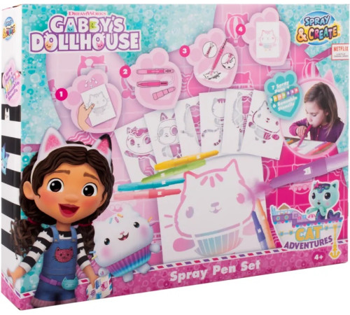 Canenco Gd23364 Set pix spray "Gabby's Dollhouse"  canenco gd23364 set pix spray "gabby's dollhouse"