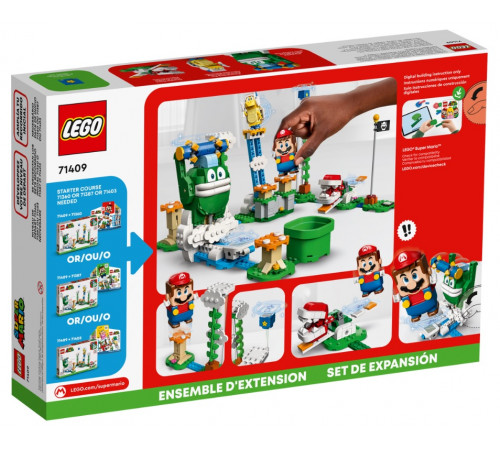 lego super mario 71409 constructor "big spike's cloudto challenge expansion” (540 el.)