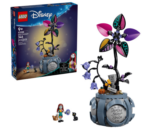 lego disney 43288 constructor "ghiveciul lui sally" (346 el.)