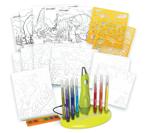 dinosart 15152 set de desen "electric spray pen"