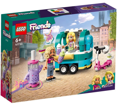 lego friends 41733 Конструктор "Мобильный магазин чая с пузырьками" (109 дет.)