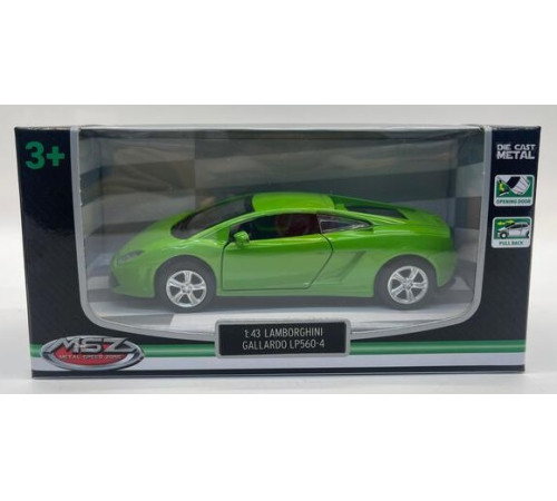 msz 67324m model metalic "lamborghini gallardo lp560-4, 1:43" (in sort.)