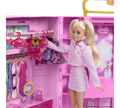 barbie jjp01 Игровой набор deluxe style "Гардероб мечты"