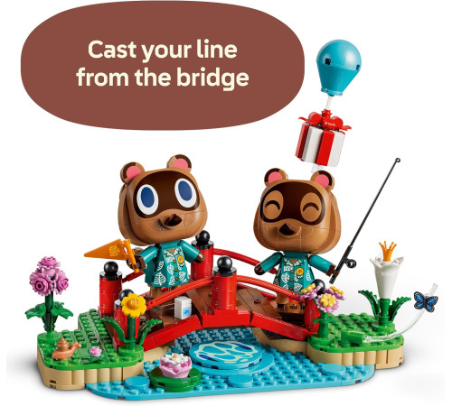 lego animal crossing 77059 constructor "ziua distractivă a lui timmy și tommy" (513 el.)