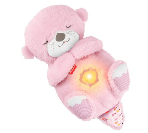  fisher-price jlj33 lampa de noapte "visele de basm ale unei vidre roz"