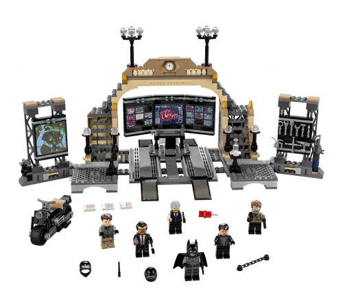lego super heroes 76183 constructor "batcave: fight with the riddler" (581 el.)