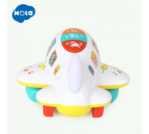 hola toys 6103 jucărie muzicală "avionul"