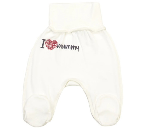 Haine pentru copii in Moldova veres 104.81-7.56 colanți i love my mammy red (interlock) m.56