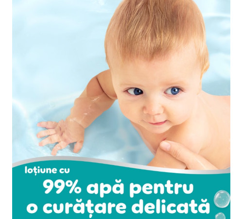 pampers Șervețelele umede 99% water (4х60) 240 buc.
