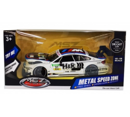 Детский магазин в Кишиневе в Молдове MSZ 68256B Металлическая модель "Машина BMW M4 1:24" в асс.  msz 68256b Металлическая модель "Машина bmw m4 1:24" в асс.