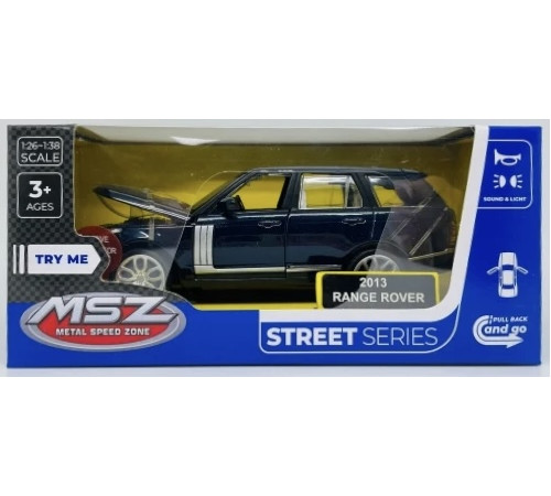 Детский магазин в Кишиневе в Молдове msz 68357 Металлическая модель "range rover 2013, 1:34"