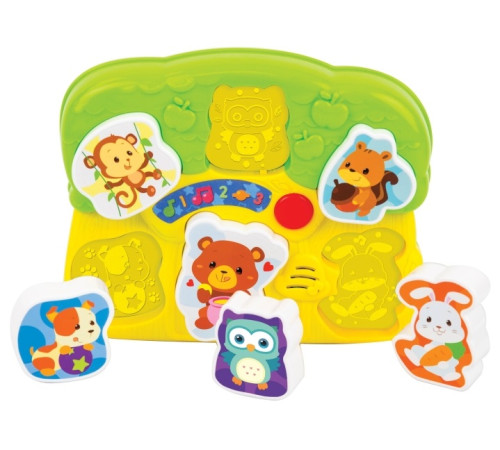  winfun 000771 jucărie muzicală "animalele"