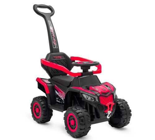  baby mix 56924 mașinuță electrică baby mix ruggy cu m&acirc;ner (rosu)