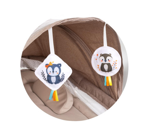 chipolino Șezlong "lambada" lshla0253tr (până la 3 ani) tiramisu