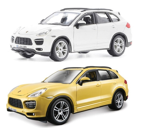  bburago 18-21056 masina model "porsche cayenne turbo (1:24) in sort.
