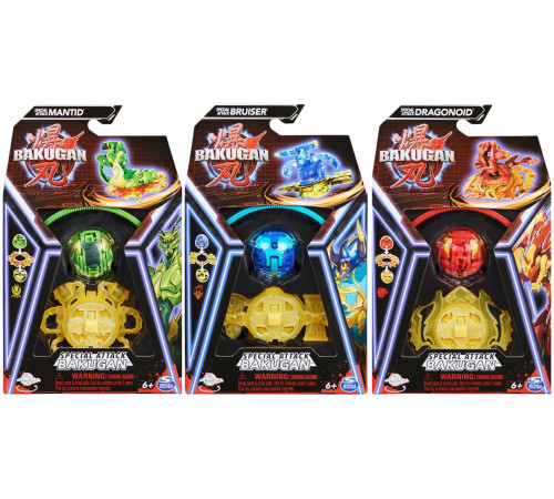 Детский магазин в Кишиневе в Молдове bakugan 6066715 Фигурка "special attack" в асс