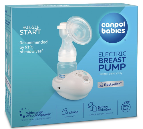 canpol babies 12/215 Электрический молокоотсос easystart