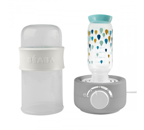 beaba 4194 &Icirc;ncălzitor-sterilizator "baby milk second" gri