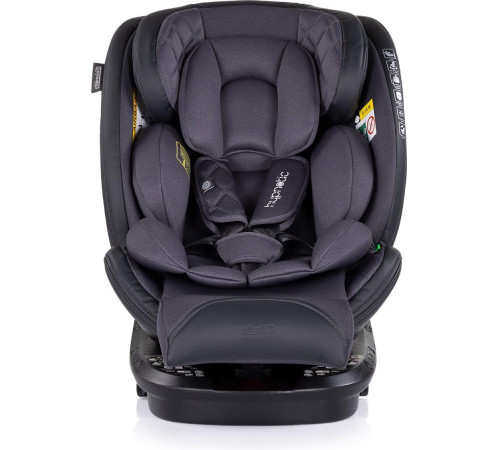 chipolino scaun auto isofix 360 hypconic stkhyp0253an gr. 0+/1/2/3 (40-150 cm) antracit