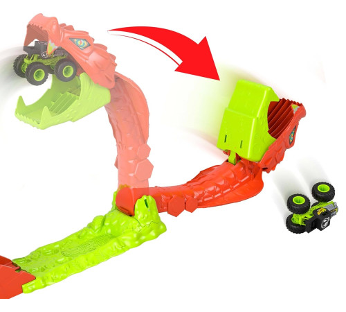 hot wheels jjn44 Игровой набор "monster trucks: Атака змеи"