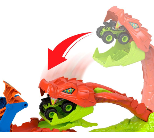 hot wheels jjn44 Игровой набор "monster trucks: Атака змеи"