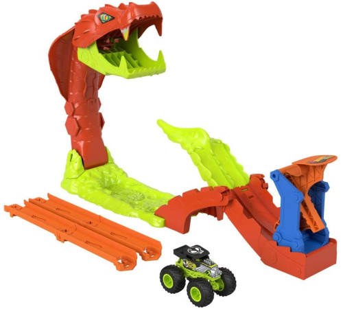 hot wheels jjn44 Игровой набор "monster trucks: Атака змеи"