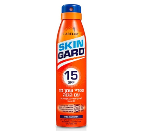 careline skingard spray cu ulei de morcov pentru bronzare spf15 (200 ml) 961441