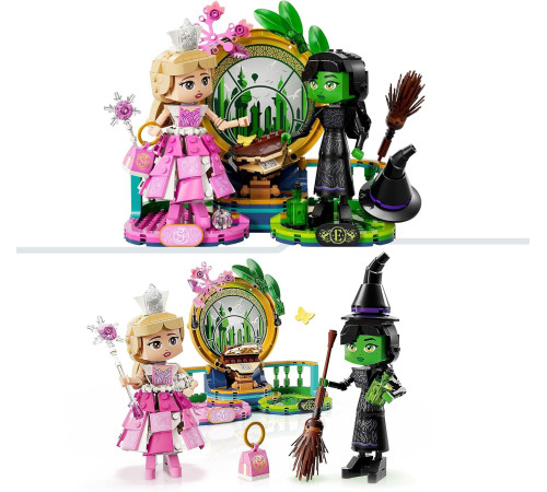 lego wicked 75682 Конструктор "Фигурки Эльфабы и Глинды" (558 дет.)