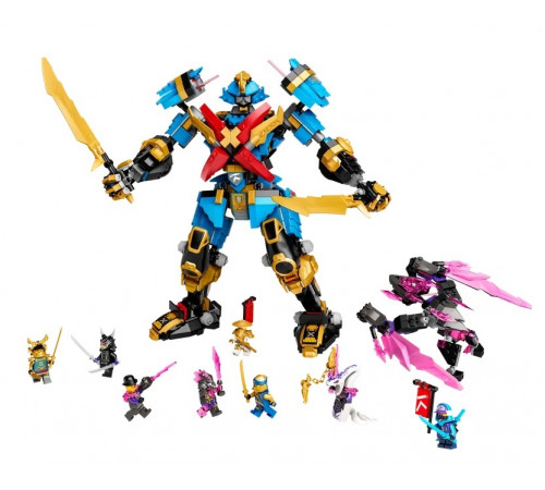 lego ninjago 71775 Конструктор "Самурай Х Нии МЕХ" (1003 дет.)