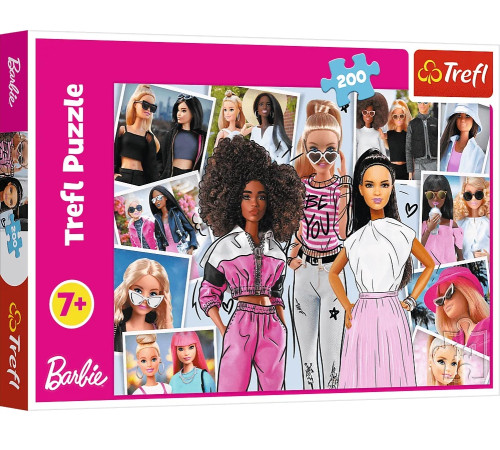  trefl 13301 puzzle "În lumea lui barbie" (200 el.)