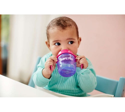 avent scf551/03 cana cu sistem anti-varsare 200 ml. (6 m.+)  1 buc,
