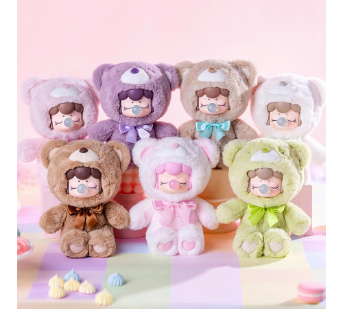 mnaxx jucarie de plus surpriza "pор tор rolife" seria "nanci" - ursuleț