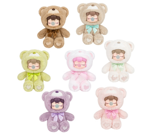 mnaxx jucarie de plus surpriza "pор tор rolife" seria "nanci" - ursuleț