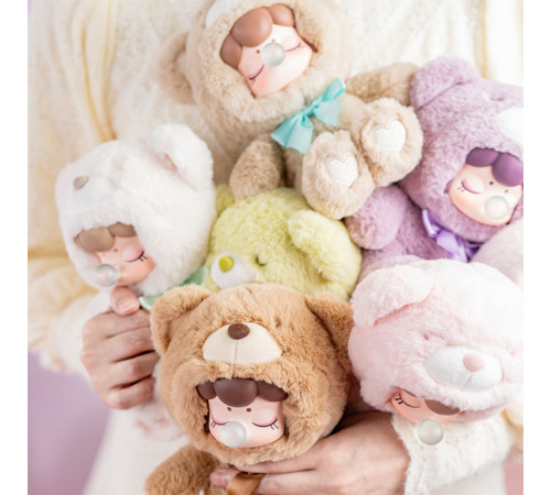 mnaxx jucarie de plus surpriza "pор tор rolife" seria "nanci" - ursuleț