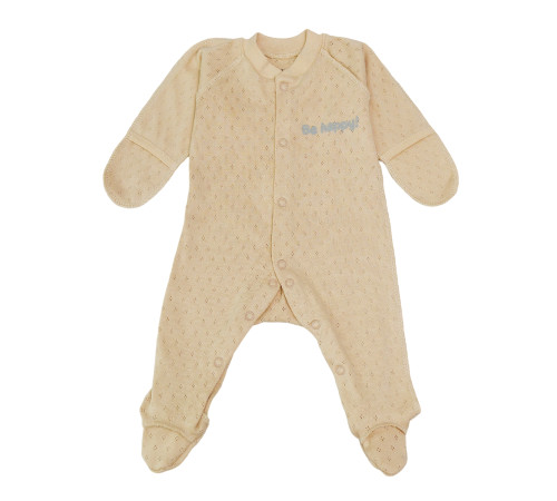 Haine pentru copii in Moldova minikin 25120550 salopetă "frunză ajurata" (m. 50) bej