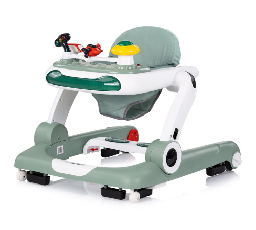 chipolino prle02502ba Музыкальные ходунки 4 в 1 "little explorer" (зелёный)