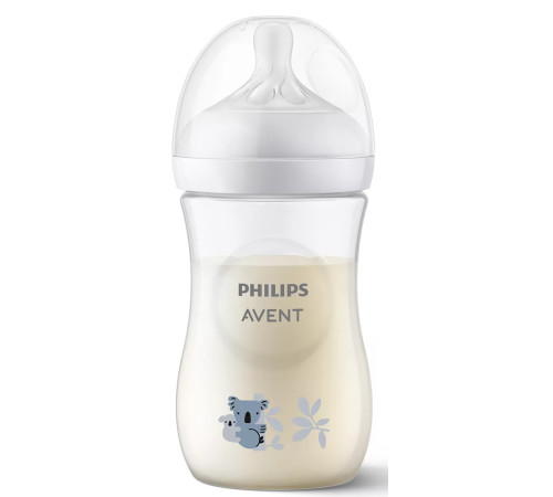 avent scy903/67 Бутылочка "natural: Коала" 260 мл. (1 м+) 1шт.