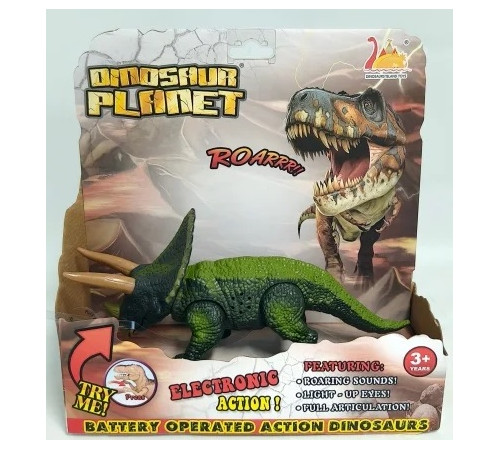  dinoisland rs6174 Фигурка динозавра Трицератопс (22 см.)