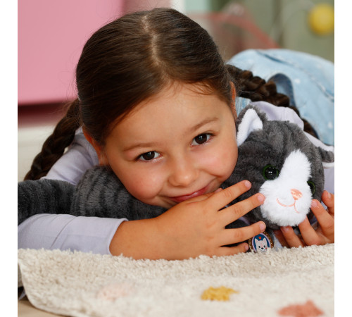 zapf creation 837580 pisicuță interactivă cu cutie baby born "my cat cookie"