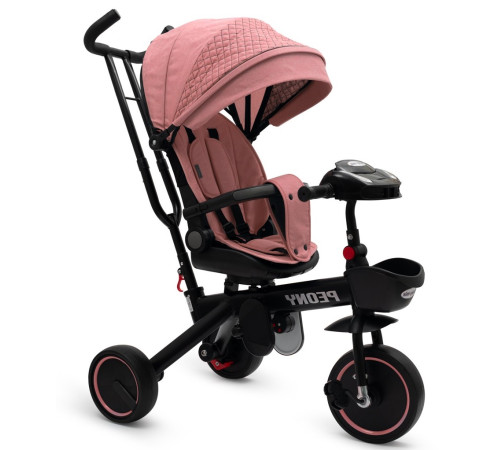 babymix 56312 triciclu peony eva roz