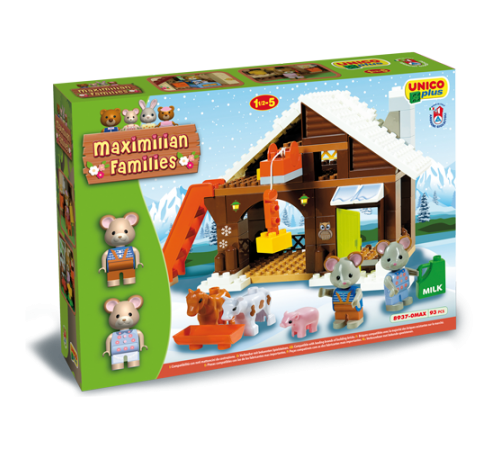 Jucării pentru Copii - Magazin Online de Jucării ieftine in Chisinau Baby-Boom in Moldova androni 8937-0max constructor "ferma" (95 el.)