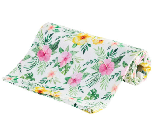 bocioland -04 0301 pelinca din bambus pentru copii "bamboo" (75х75 cm) flori