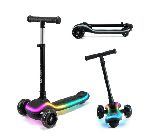kinderkraft trotineta raket negru